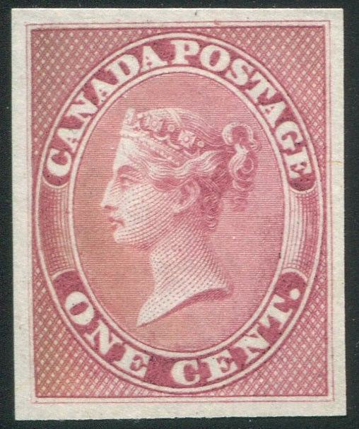 0014CA2506 - Canada #14P - Plate Proof, w/Certificate