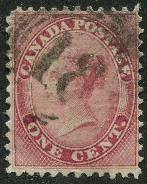0014CA2604 - Canada #14 - 4-Ring Numeral Cancel '18'
