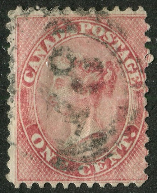 0014CA2604 - Canada #14 - 4-Ring Numeral Cancel '18'