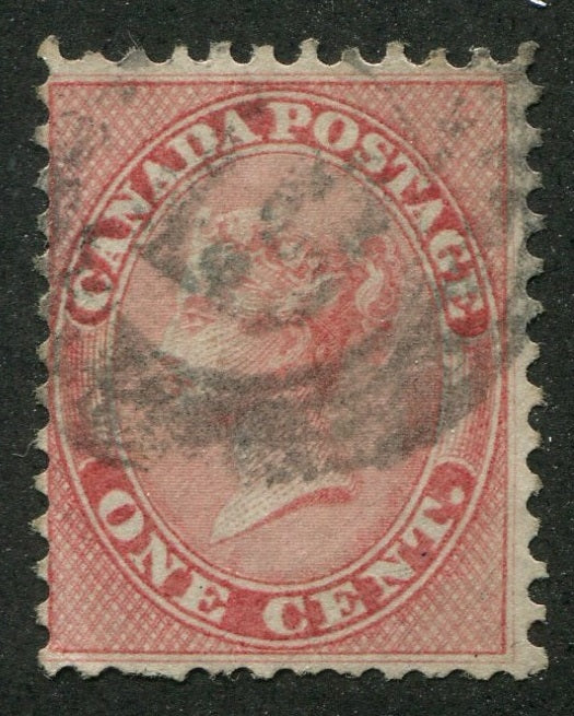 0014CA2404 - Canada #14 - 4-Ring Numeral Cancel &#39;19&#39;