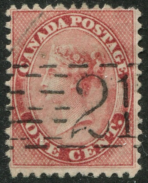 A000000001 - Canada #14, Montreal 21 Forerunner Precancel