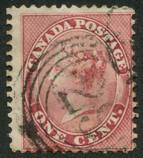 0014CA2511 - Canada #14 - 4-Ring Numeral Cancel '29'