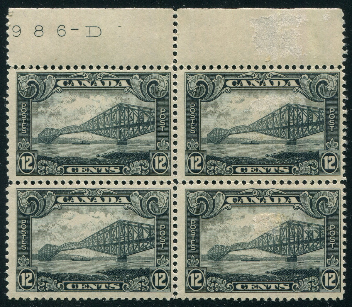 0156CA2511 - Canada #156 Block of 4