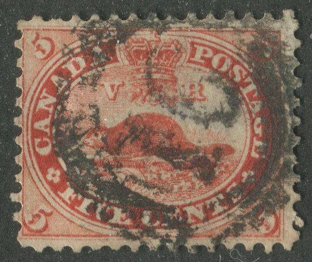 0015CA2312 - Canada #15, 4-Ring Numeral Cancel &#39;16&#39;