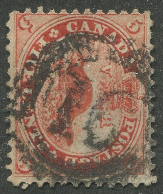 0015CA2312 - Canada #15, 4-Ring Numeral Cancel &#39;16&#39;