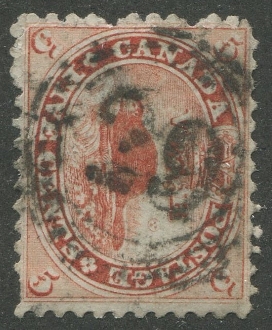 0015CA2311 - Canada #15, 4-Ring Numeral Cancel &#39;29&#39;