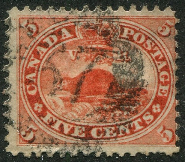 0015CA2404 - Canada #15 - 4-Ring Numeral Cancel &#39;37&#39;