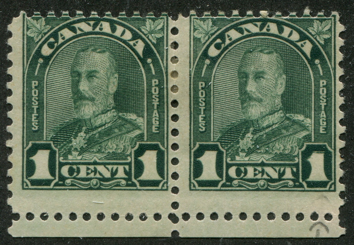 0163CA2305 - Canada #163ii - Mint Pair, Major Re-entry