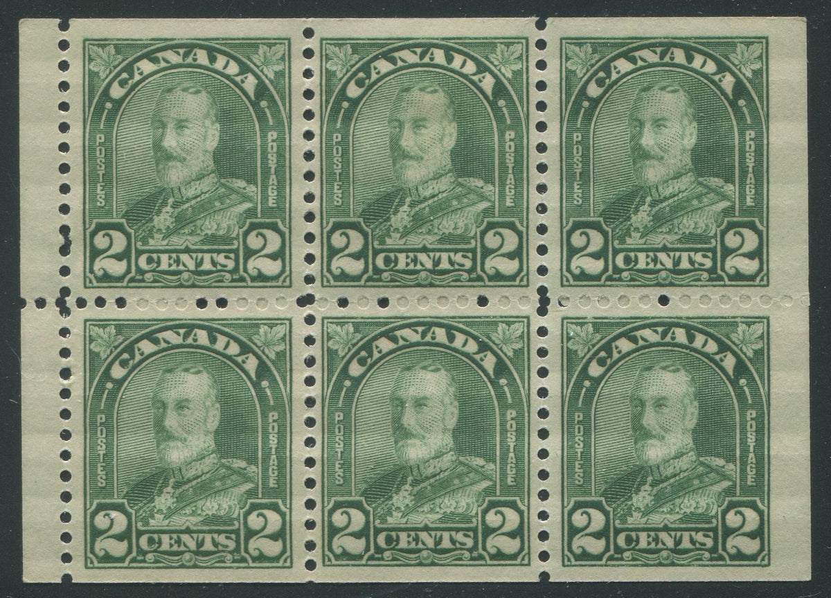 0164CA2403 - Canada #164a - Mint Booklet Pane, MIscut