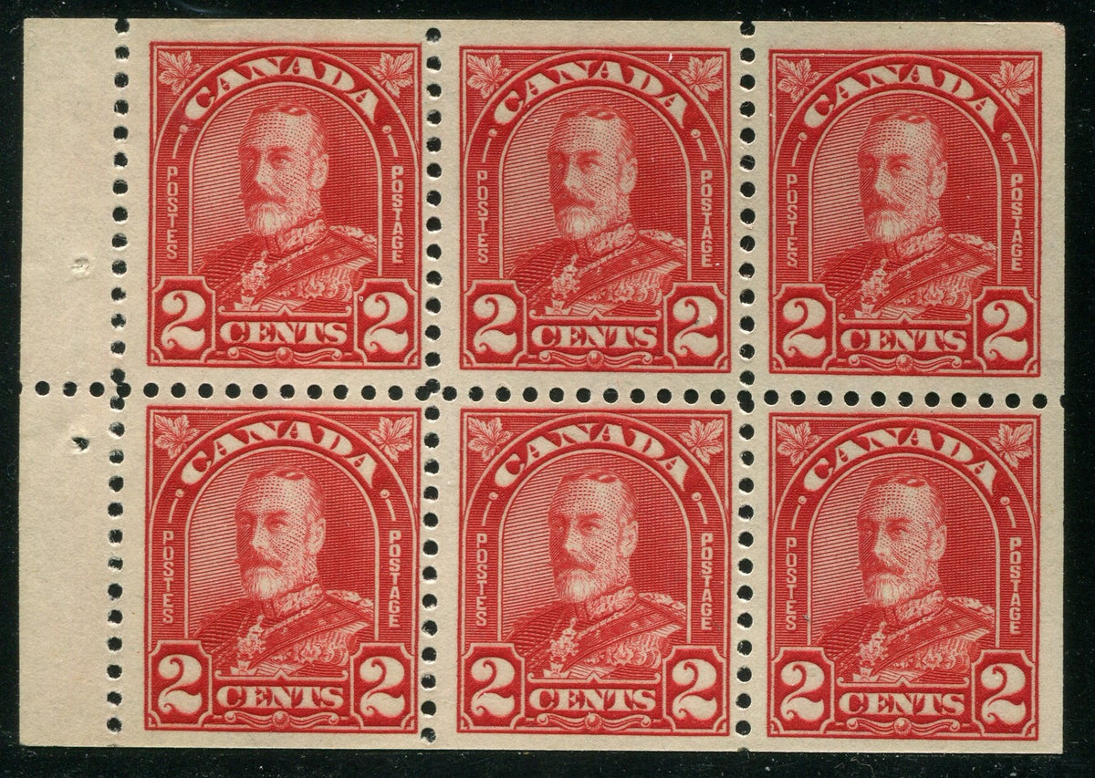 0165CA2502 - Canada #165b - Mint Booklet Pane