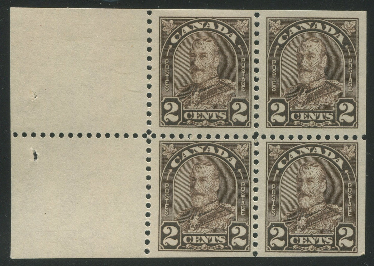 0166CA2309 - Canada #166a - Mint Booklet Pane