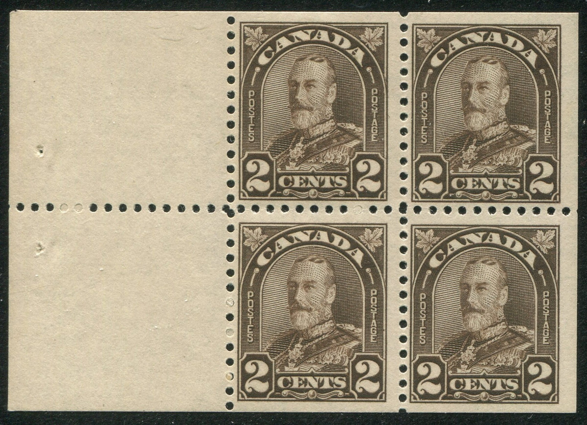 0166CA2603 - Canada #166a - Mint Booklet Pane