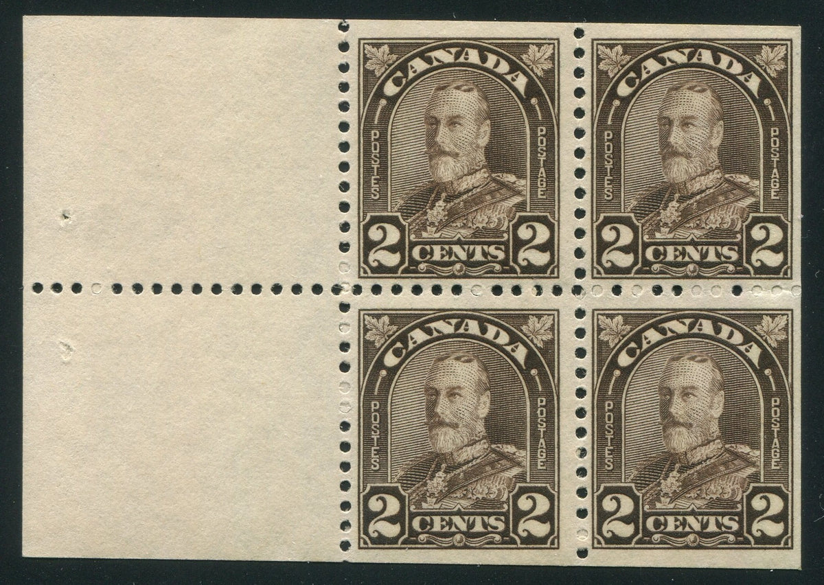 0166CA2604 - Canada #166a - Mint Booklet Pane