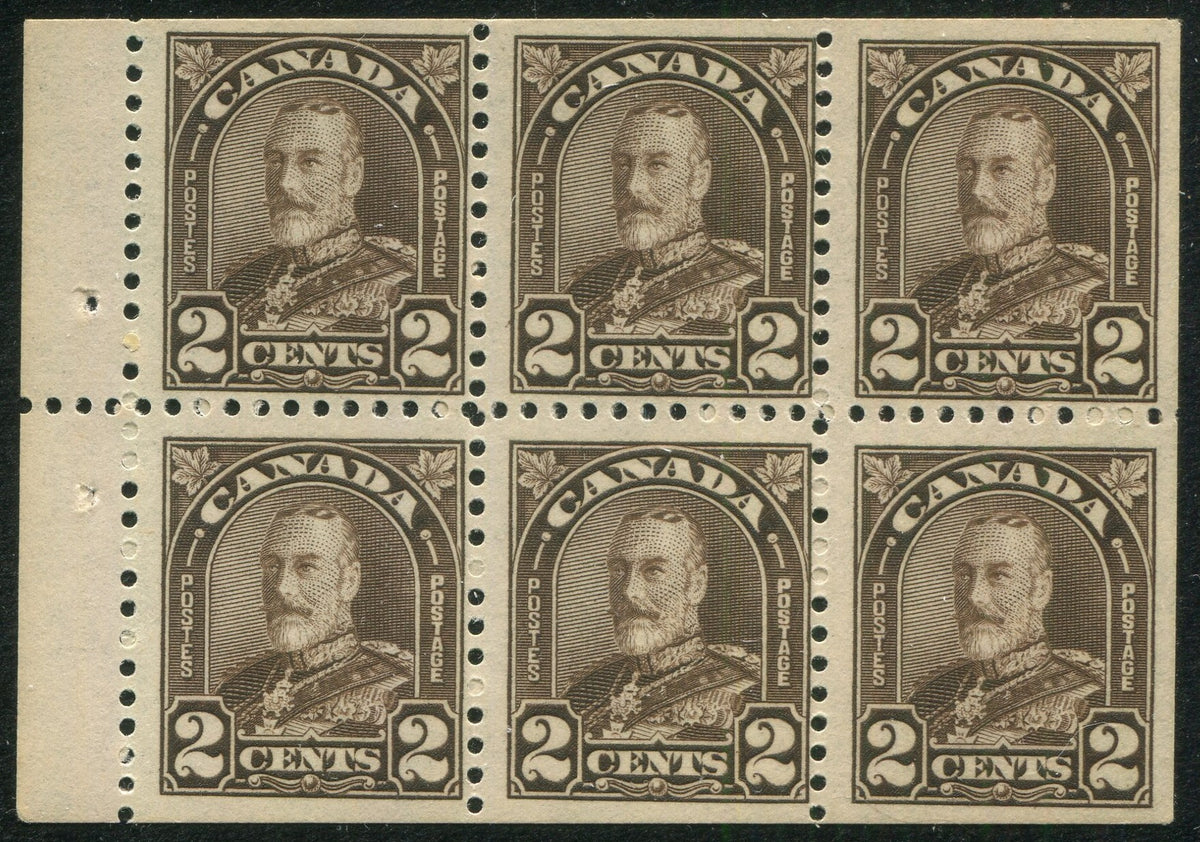 0166CA2603 - Canada #166c - Mint Booklet Pane