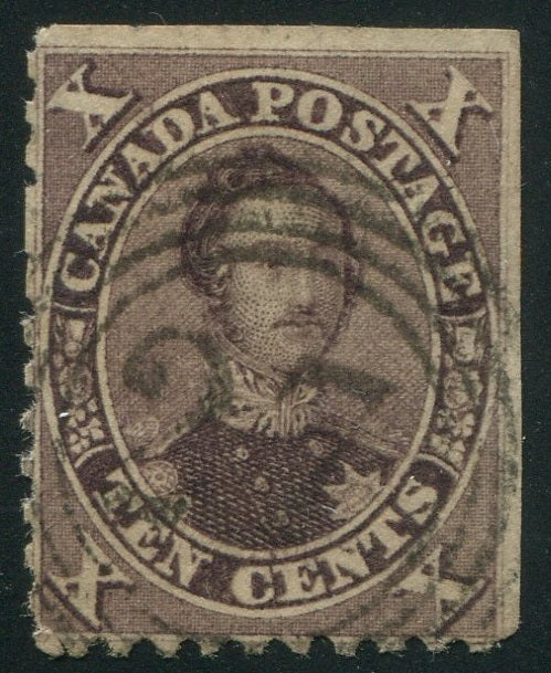 0017CA2608 - Canada #17viii - Used Stitch Watermark