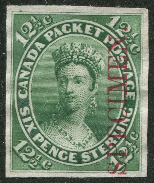 0018CA2511 - Canada #18Pi - Plate Proof