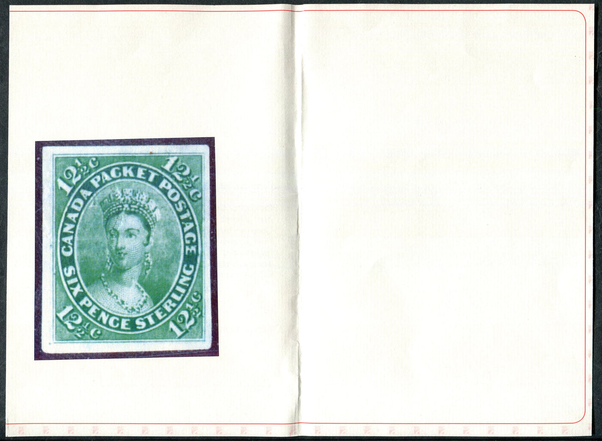 0018CA2506 - Canada #18TC - Trial Colour Plate Proof, w/Certificate