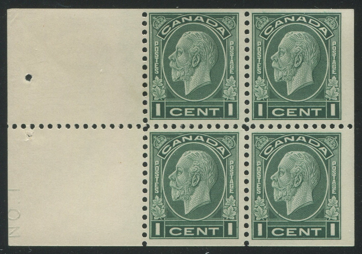 0195CA2309 - Canada #195aii - Mint Booklet Pane