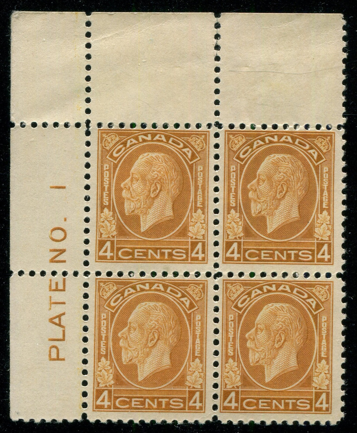 0198CA2511 - Canada #198 Plate Block