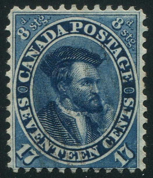 0019CA2502 - Canada #19 - Used Stitch Watermark - UNLISTED