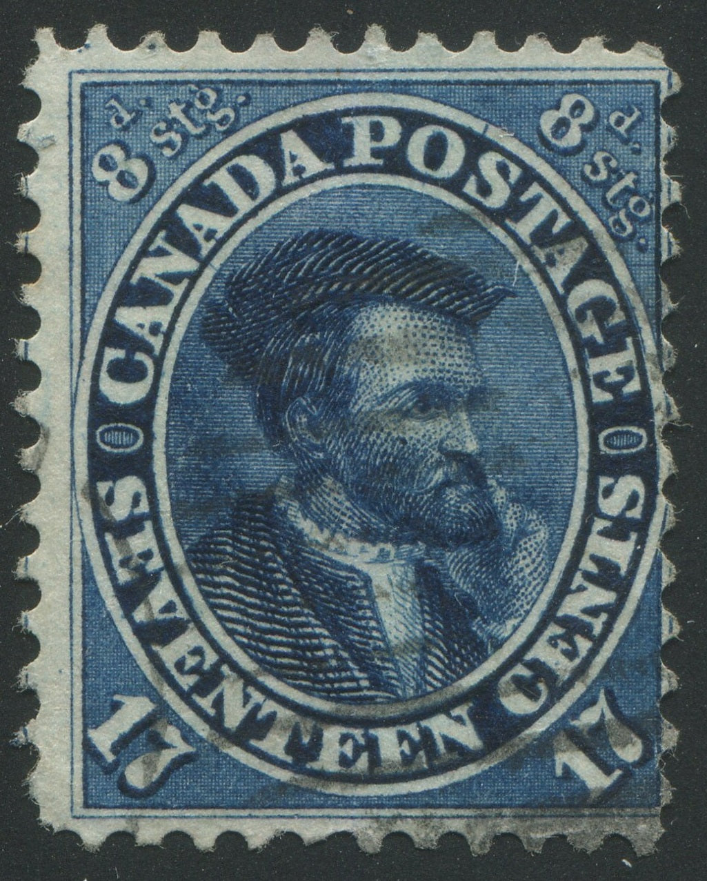 0019CA2308 - Canada #19iv - Used Re-Entry