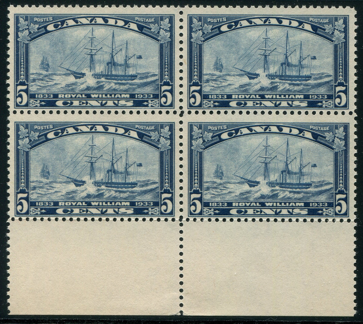 0204CA2601 - Canada #204 Block of 4