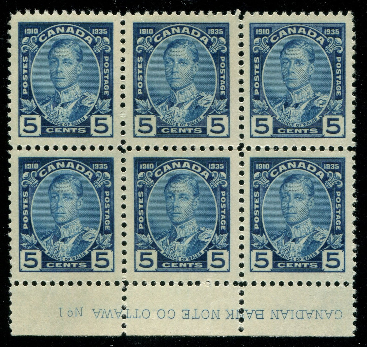 0214CA2601 - Canada #214 Plate Block