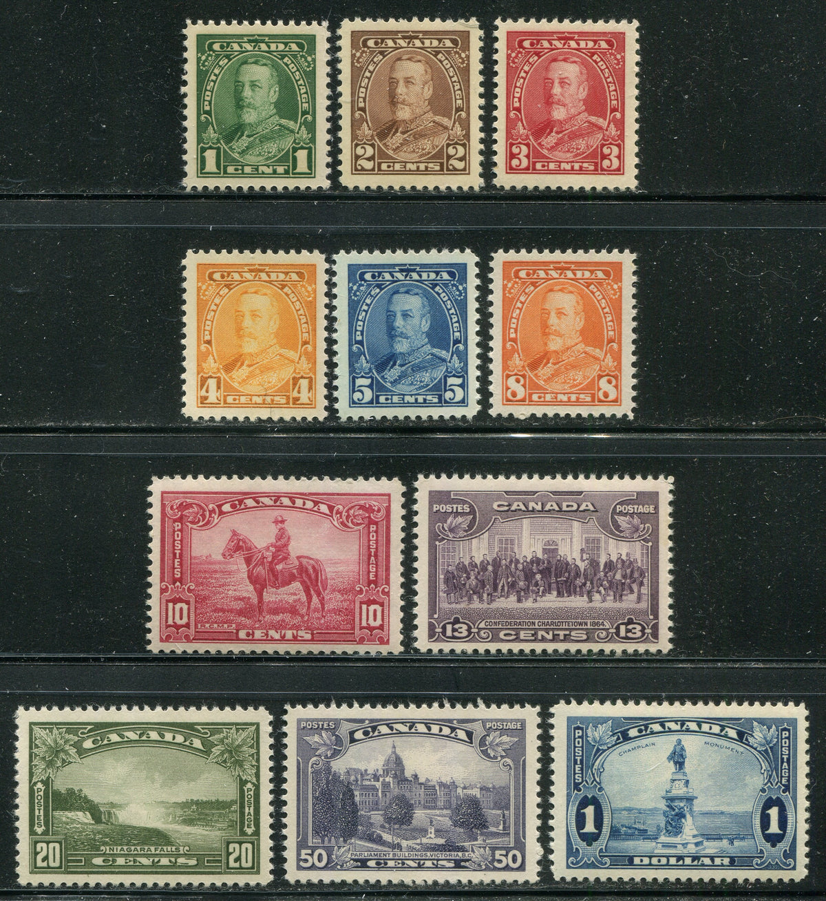 0217CA2603 - Canada #217-227 Set