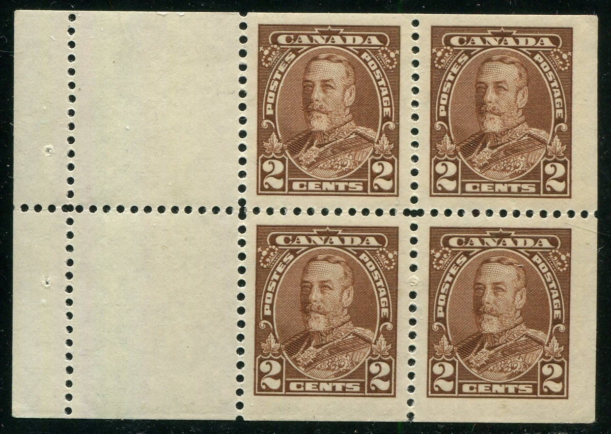 0218CA2502 - Canada #218a - Mint Booklet Pane