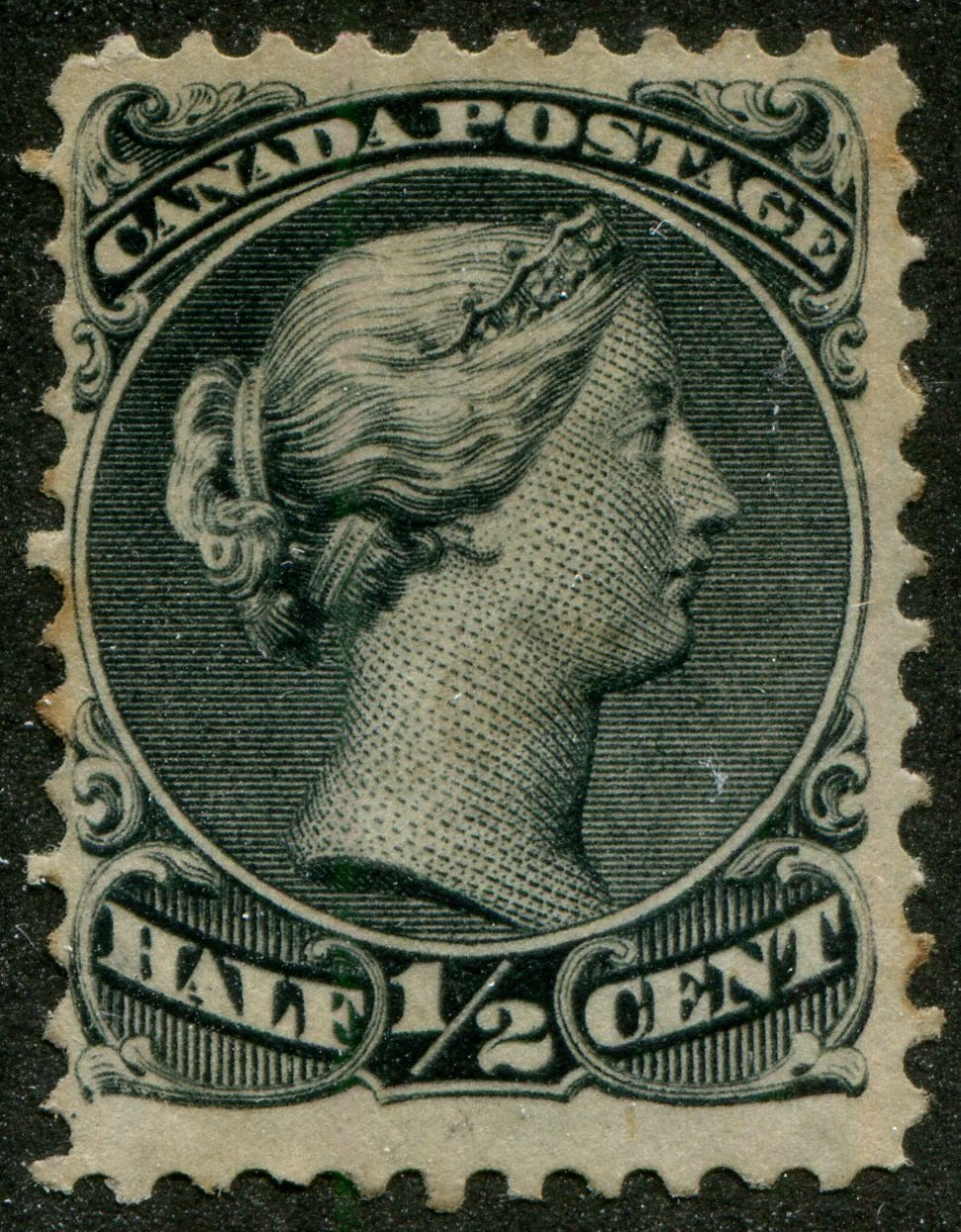 0021CA2506 - Canada #21a,iv - Used &#39;Spur&#39; Variety