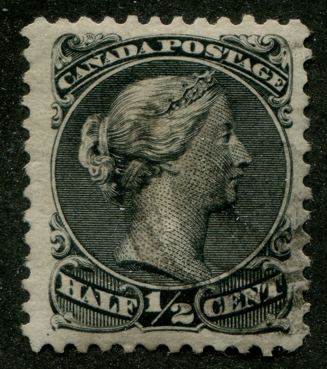 0021CA2502 - Canada #21iv - Used &#39;Spur&#39; Variety