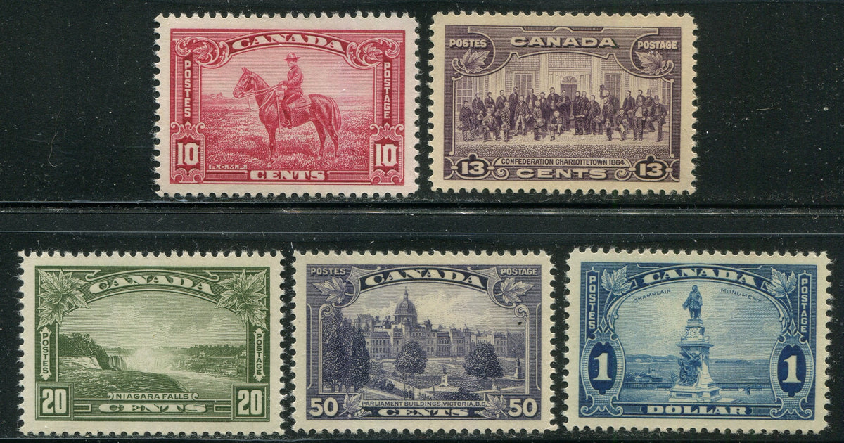 0223CA2603 - Canada #223-227 Short Set