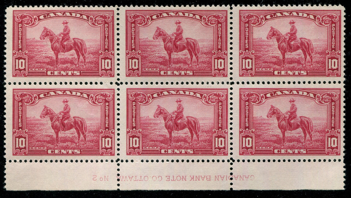 0223CA2601 - Canada #223 Plate Block of 6