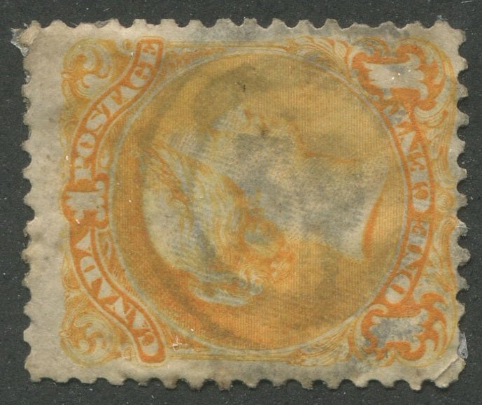 0023CA2404 - Canada #23 - 2-Ring Numeral Cancel &#39;39&#39;