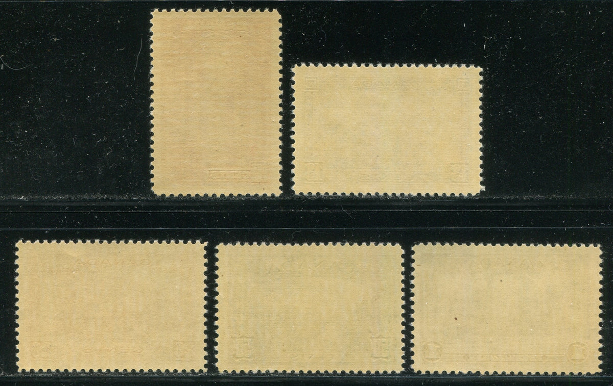 0241CA2603 - Canada #241-245 Set