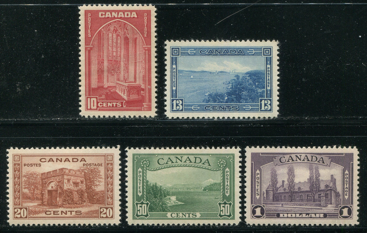 0241CA2603 - Canada #241-245 Set