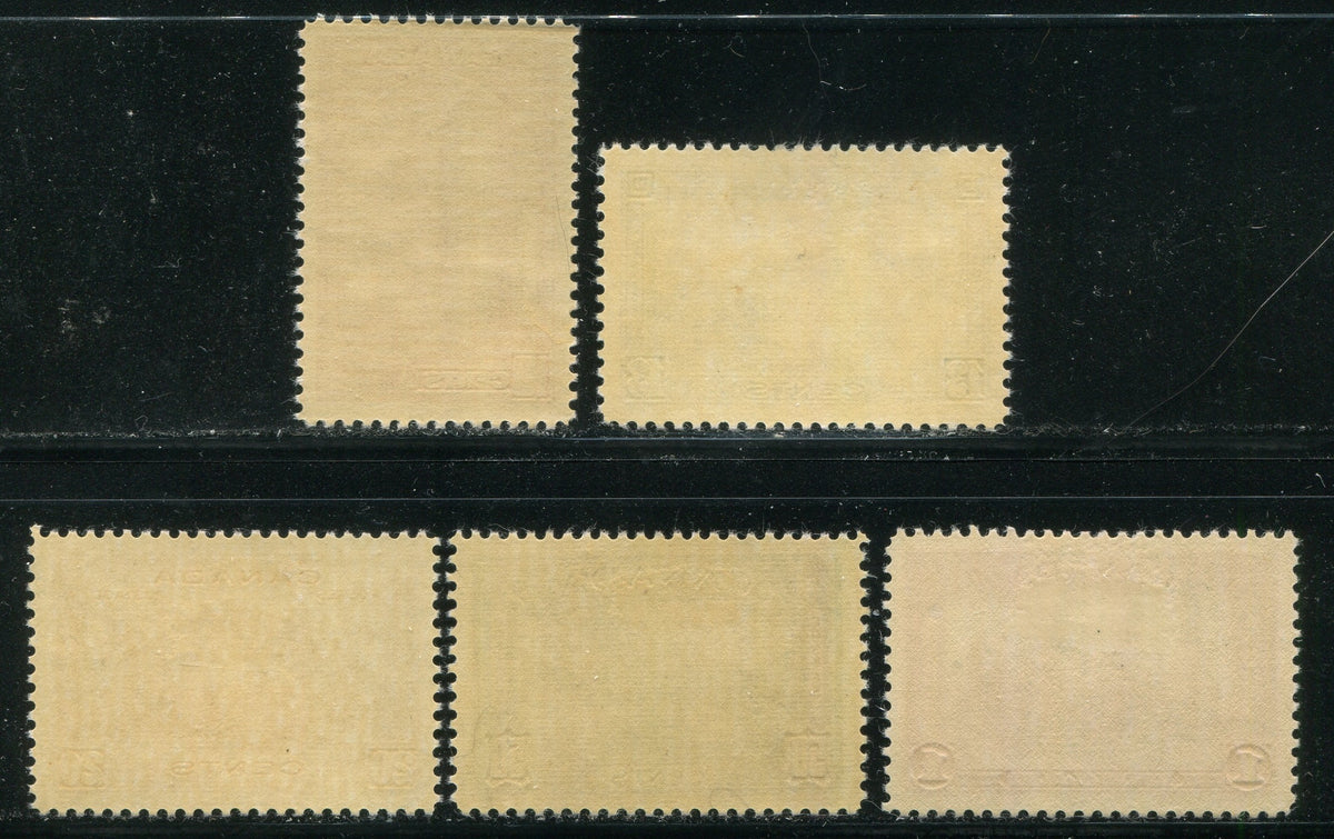 0241CA2603 - Canada #241-245 Set