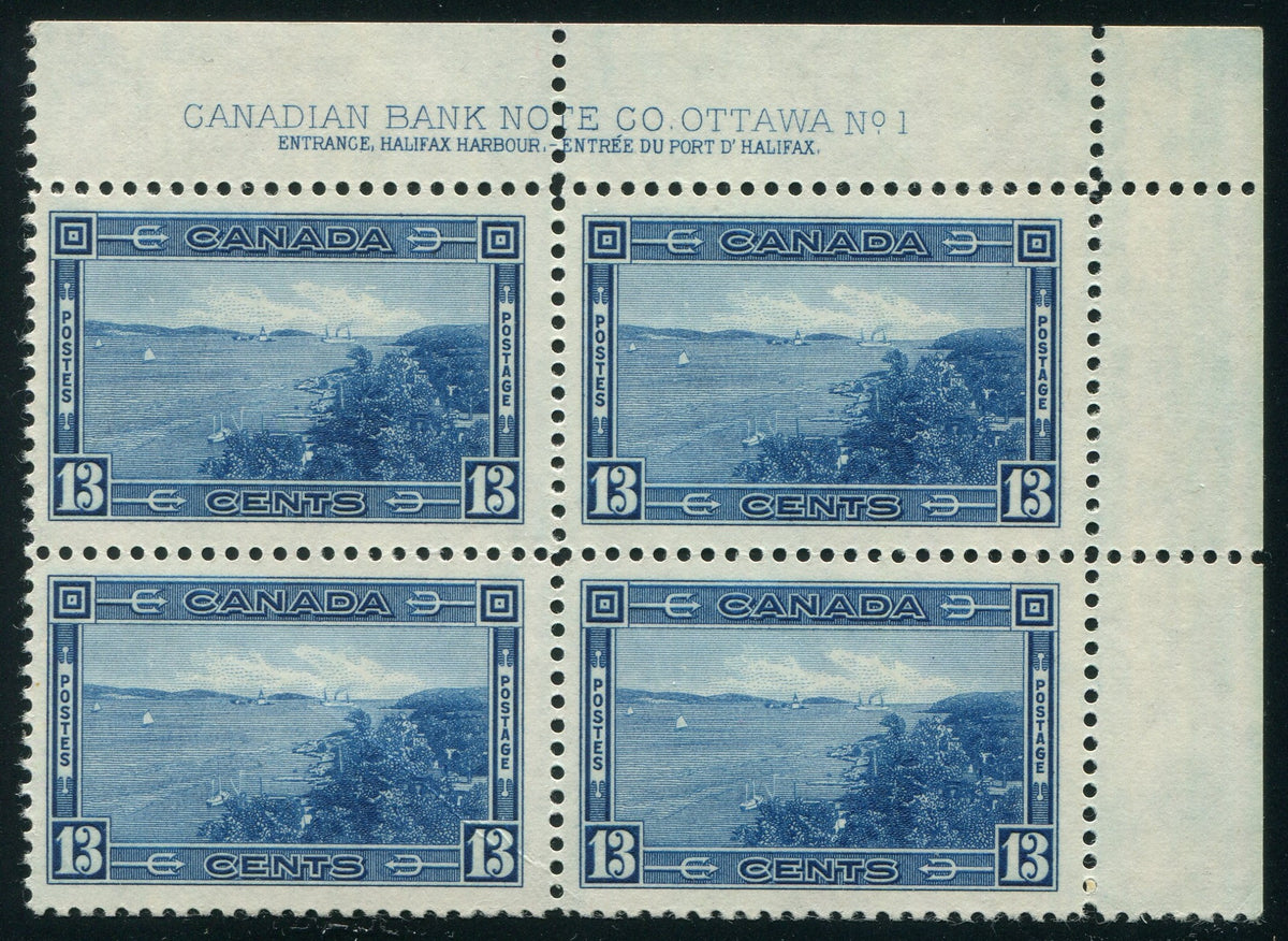 0242CA2601 - Canada #242 Plate Block