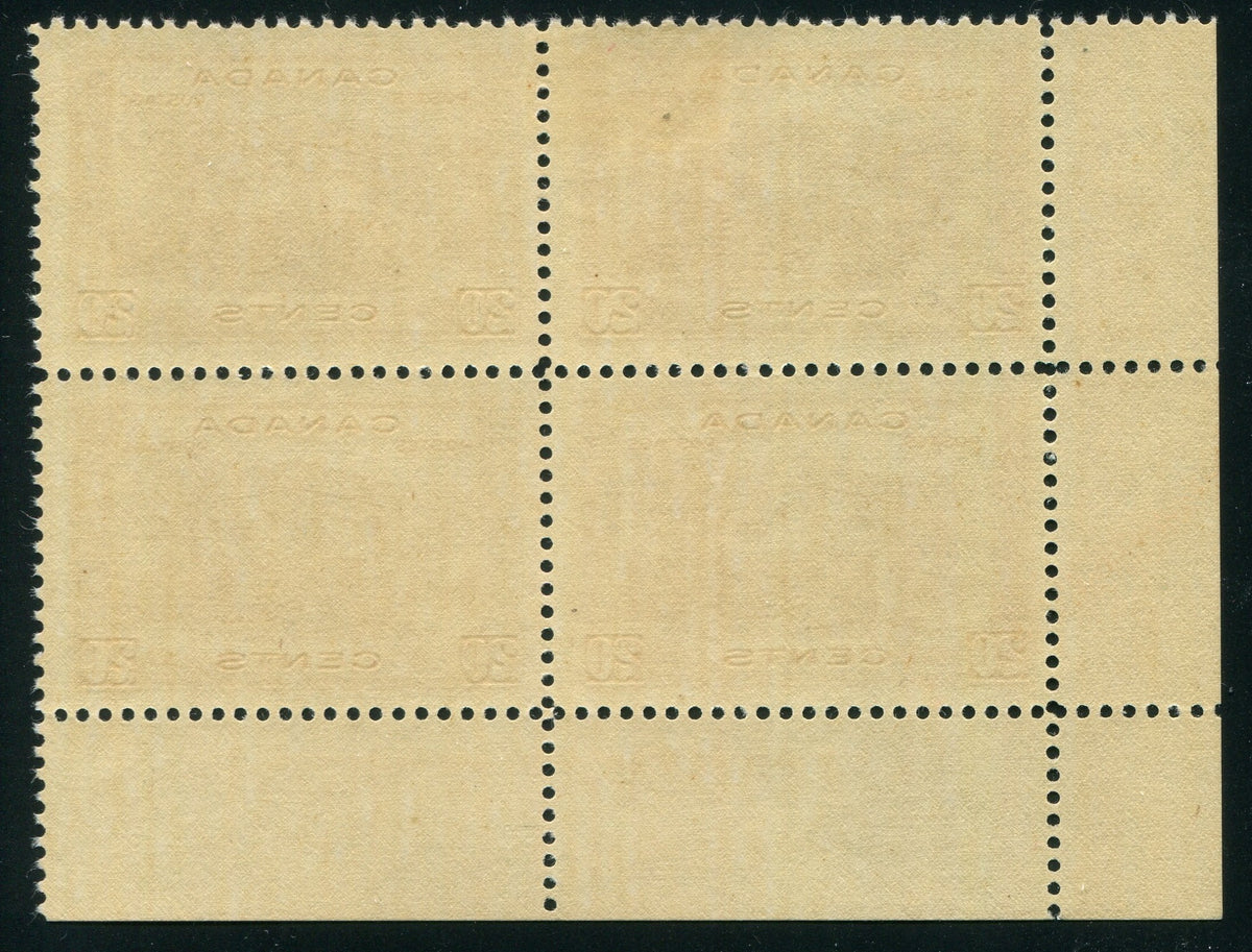 0243CA2601 - Canada #243 Plate Block