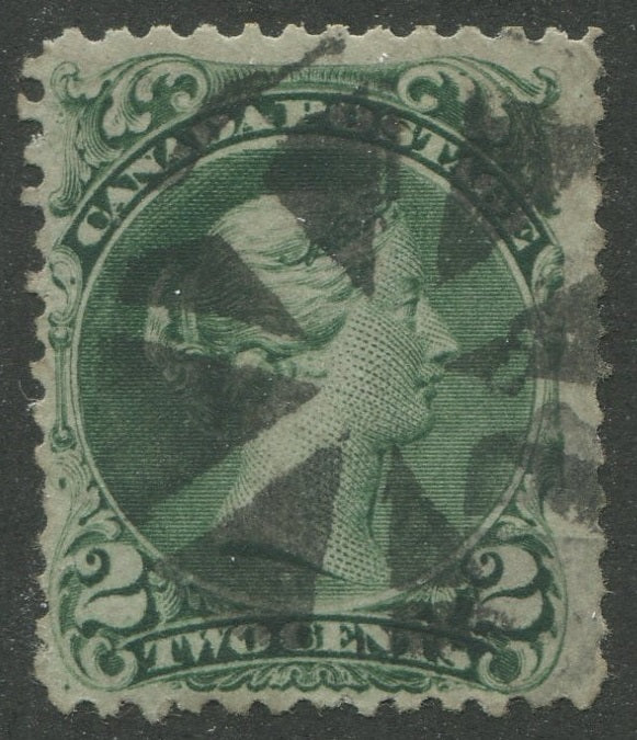 0024CA2305 - Canada #24, Fancy Cancel