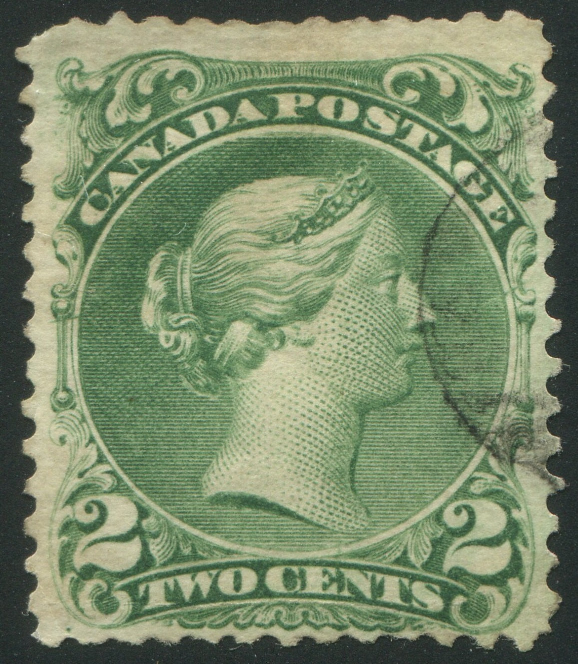 0024CA2505 - Canada #24viii - Used &#39;Spur&#39; Variety, UNLISTED