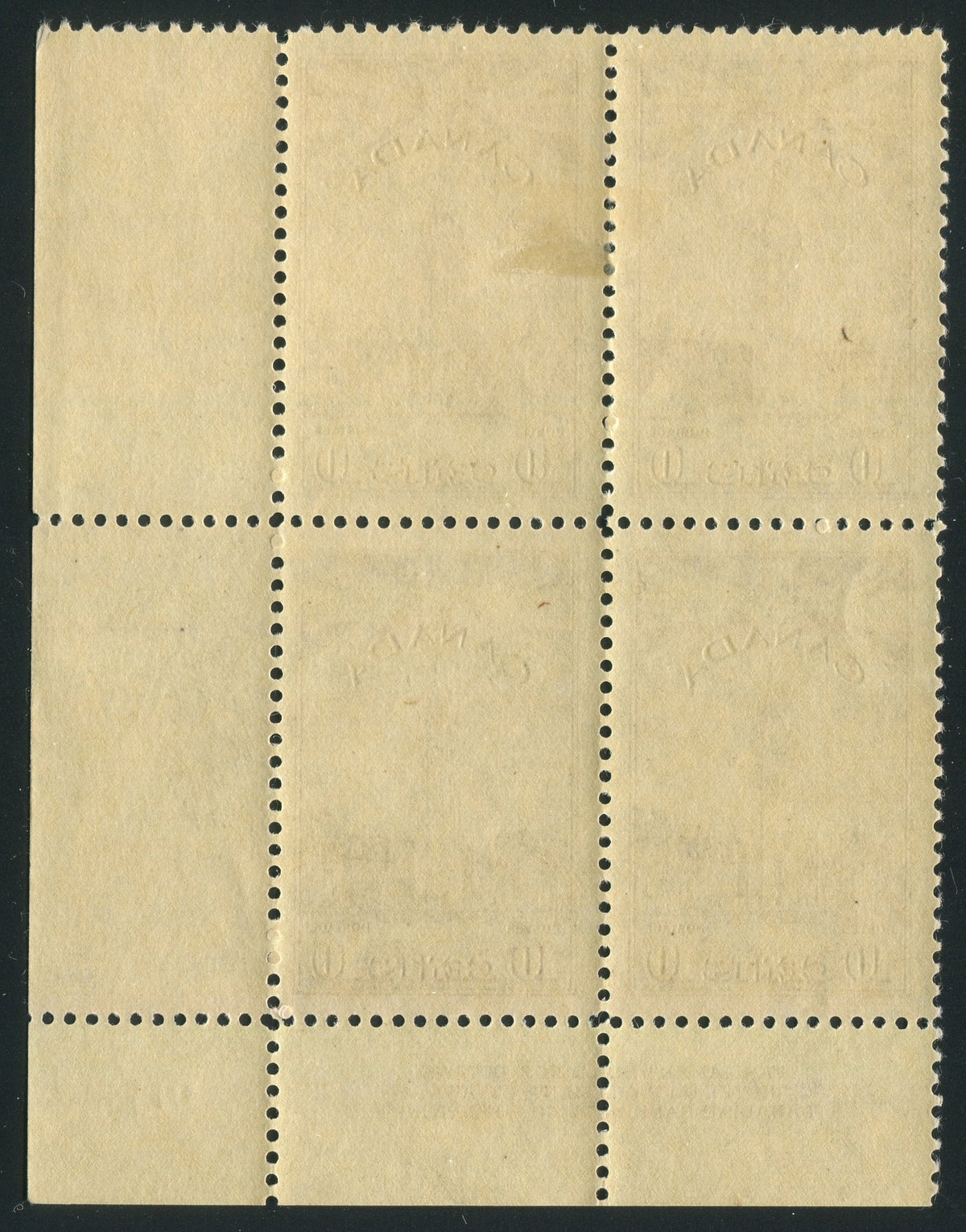 0257CA2604 - Canada #257 Plate Block