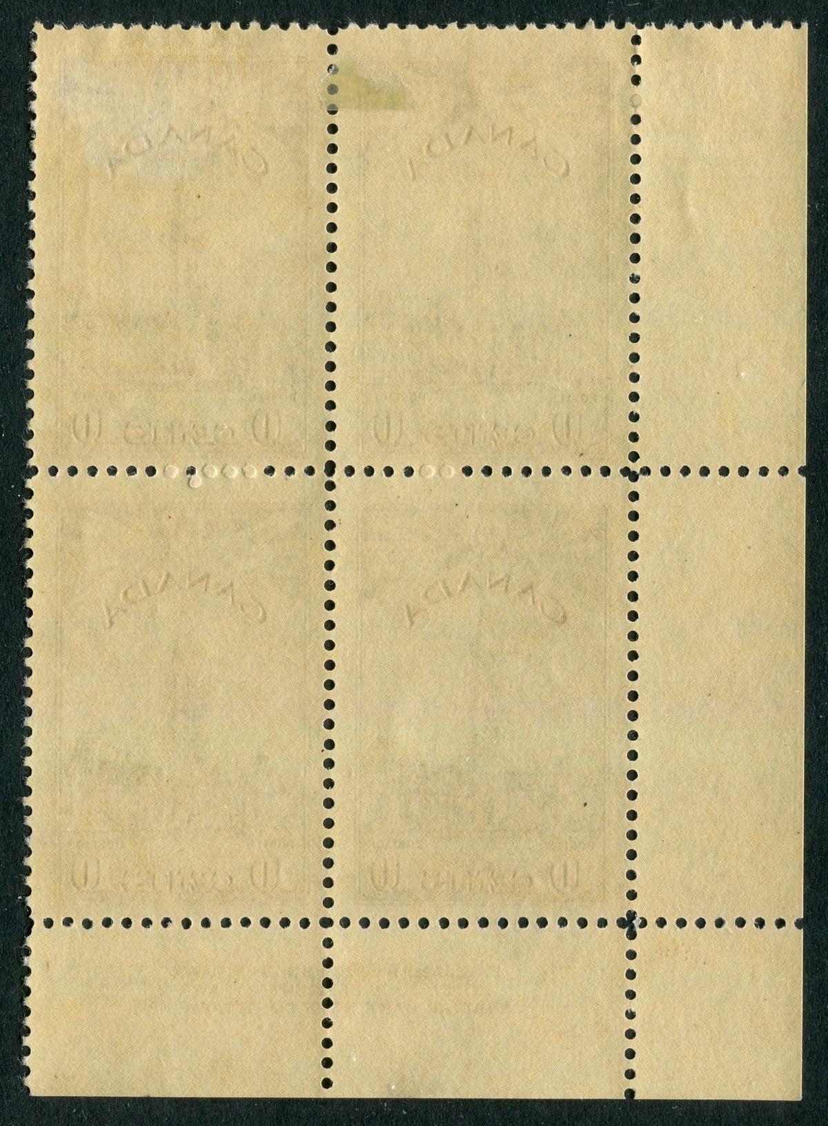 0257CA2604 - Canada #257 Plate Block