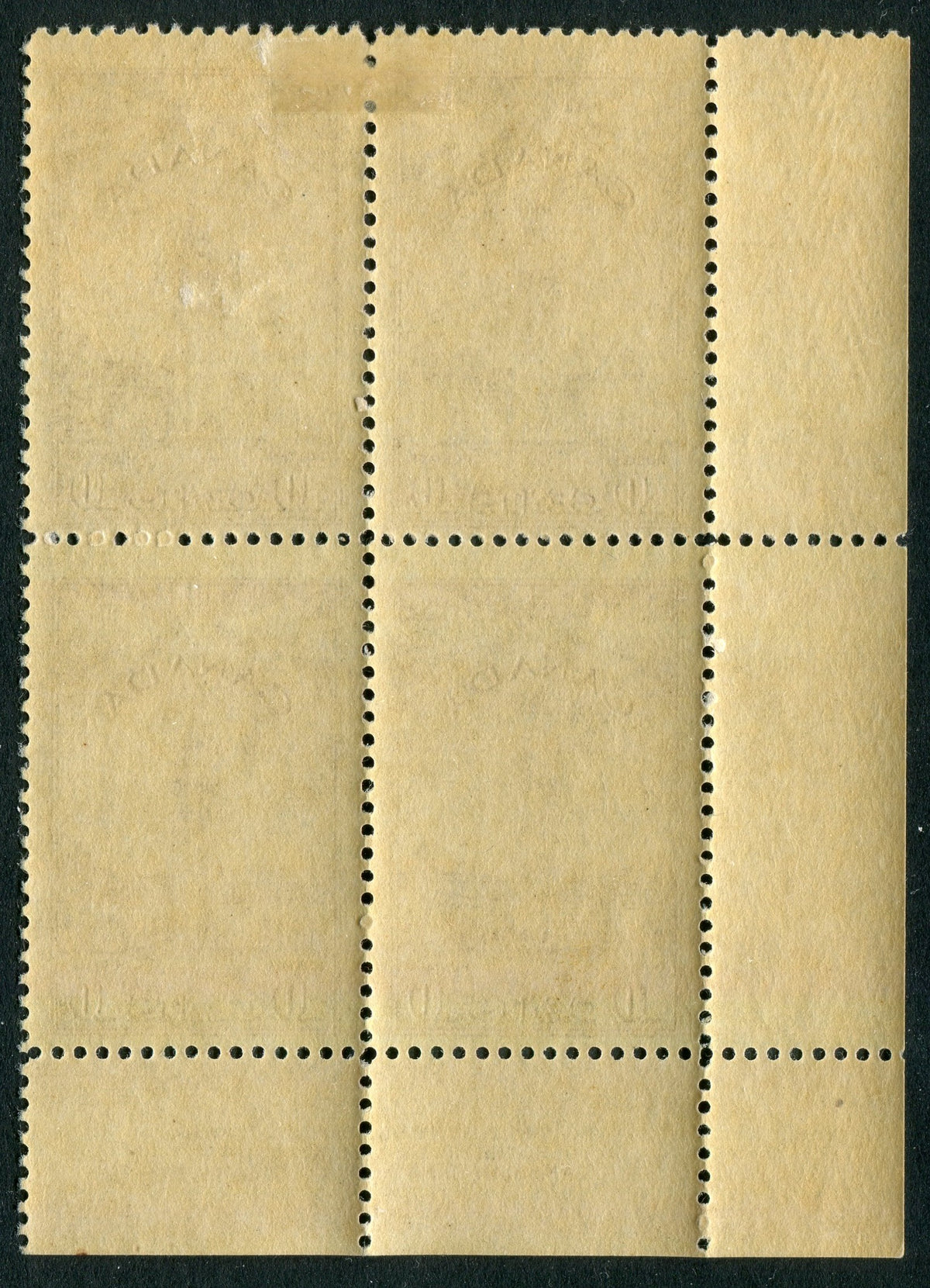 0257CA2604 - Canada #257 Plate Block