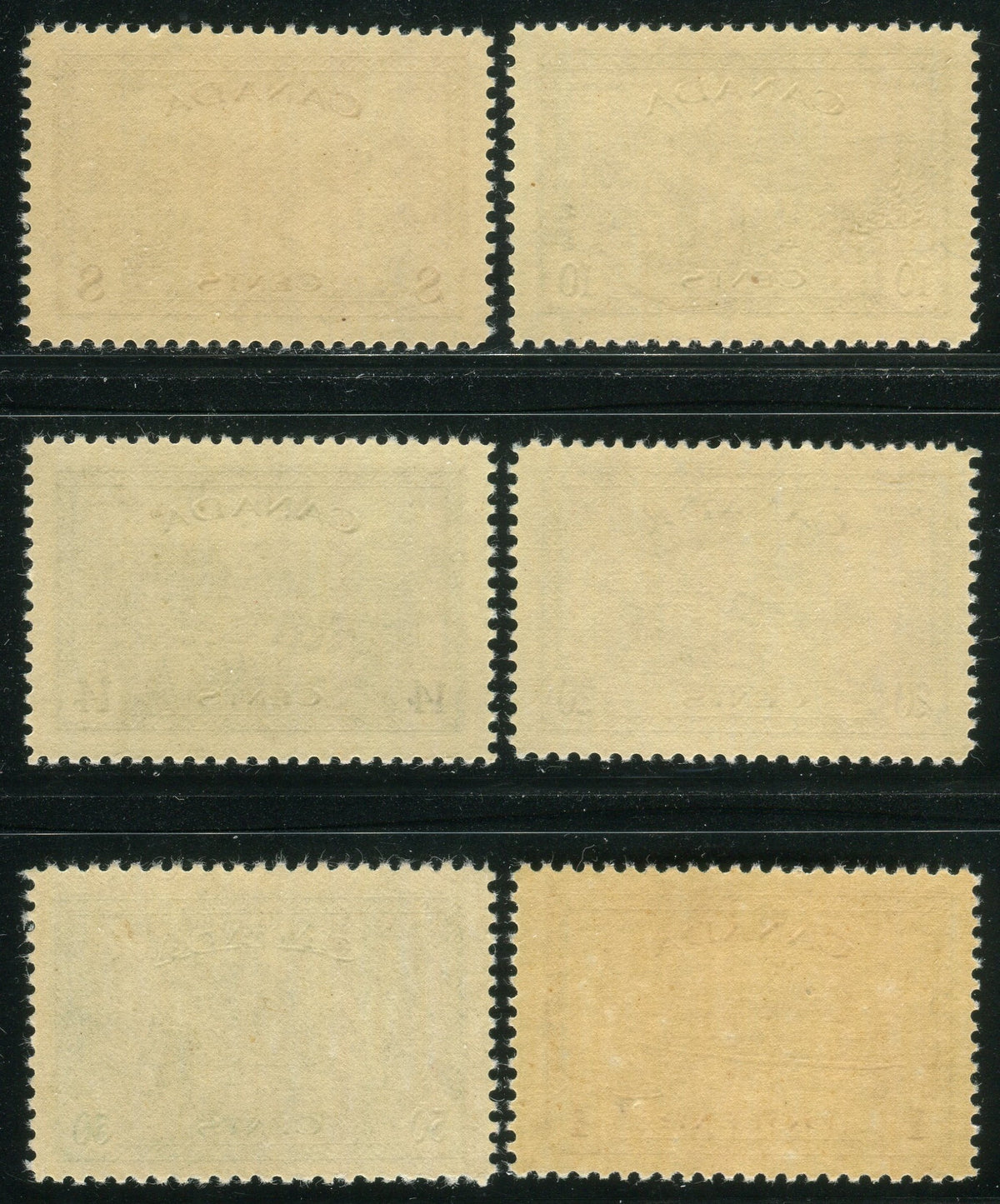 0268CA2603 - Canada #268-273 Set