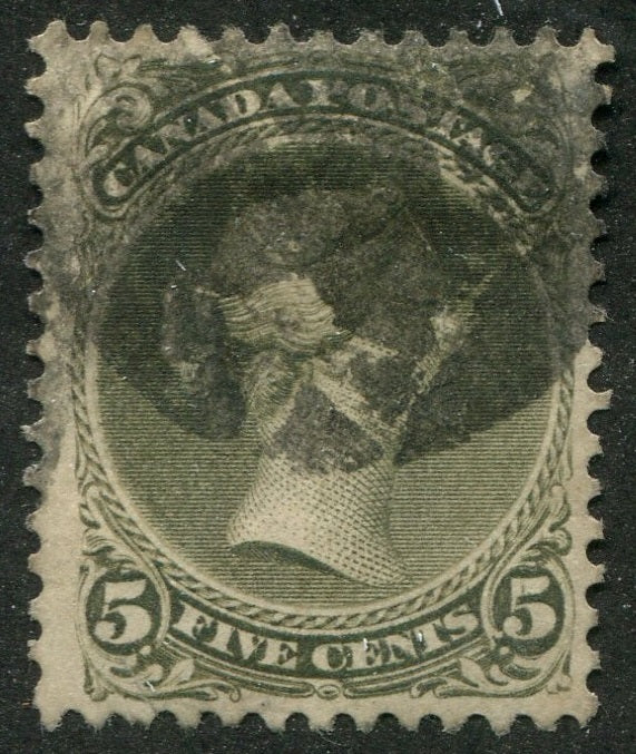 0026CA2504 - Canada #26, Fancy Cancel