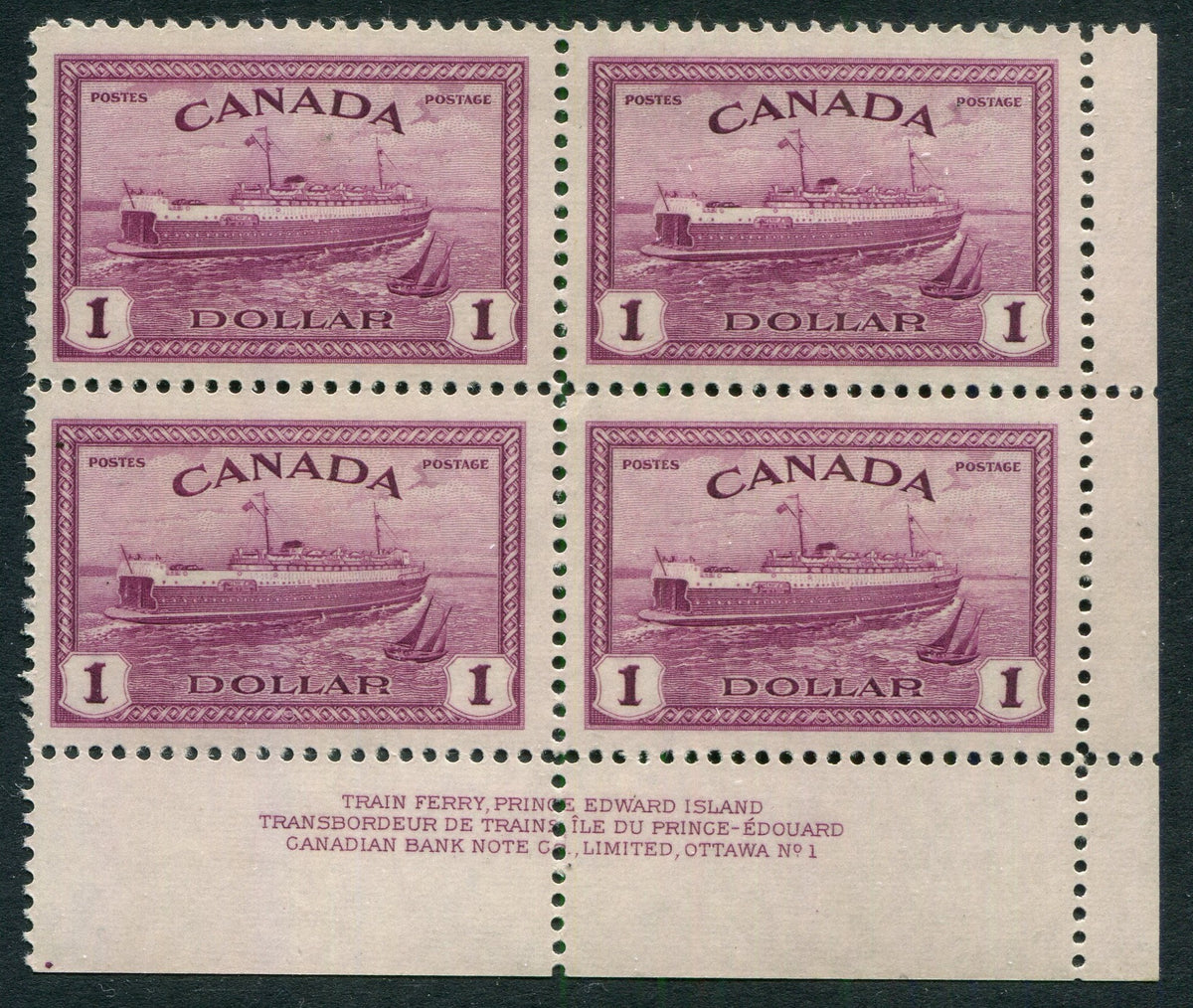 0273CA2604 - Canada #273 Plate Block