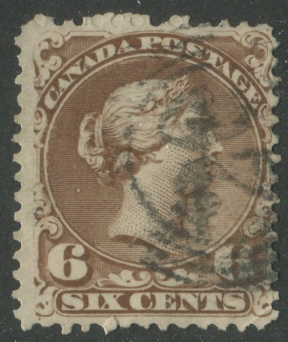 0027CA2312 - Canada #27, 4-Ring Numeral Cancel &#39;20&#39;? &#39;26&#39;?