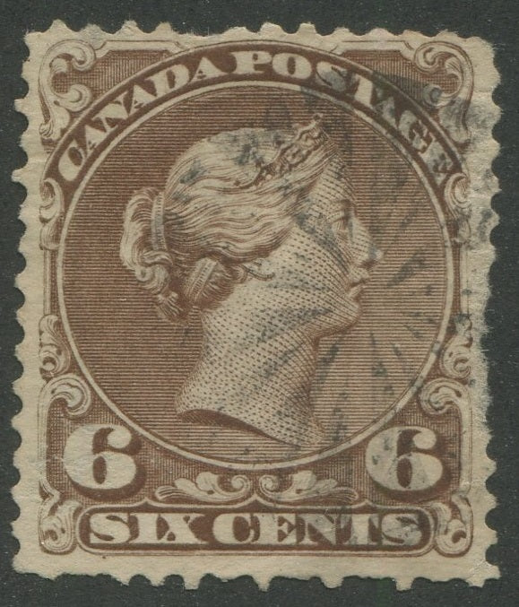 0027CA2305 - Canada #27, Fancy Cancel