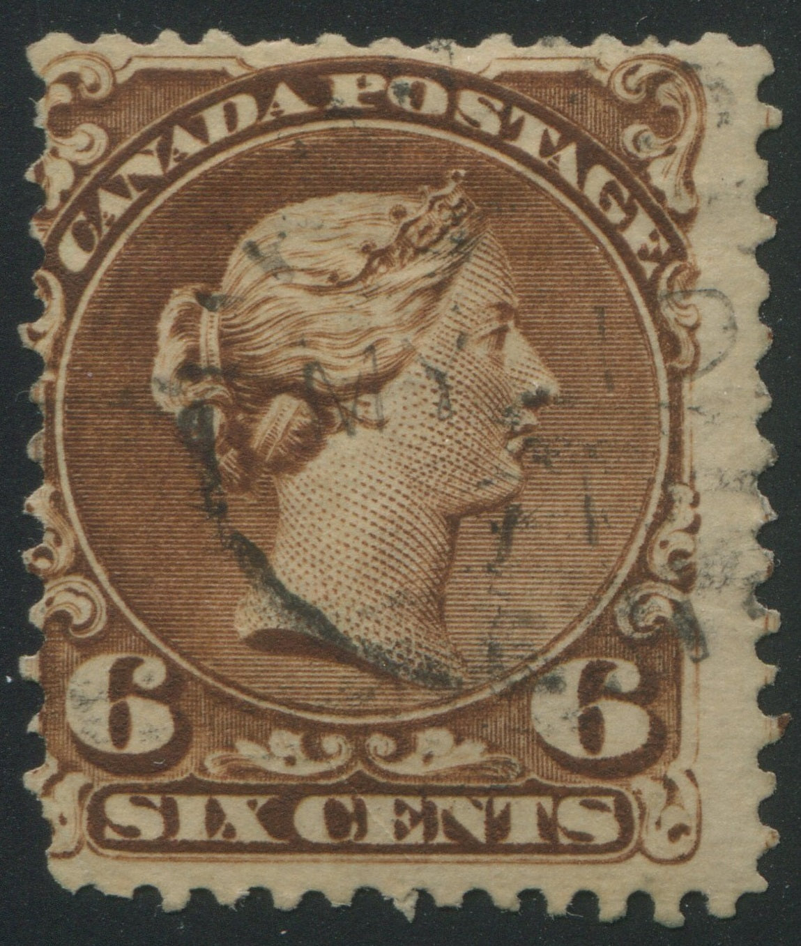 0027CA2309 - Canada #27iii - Used Major Re-Entry